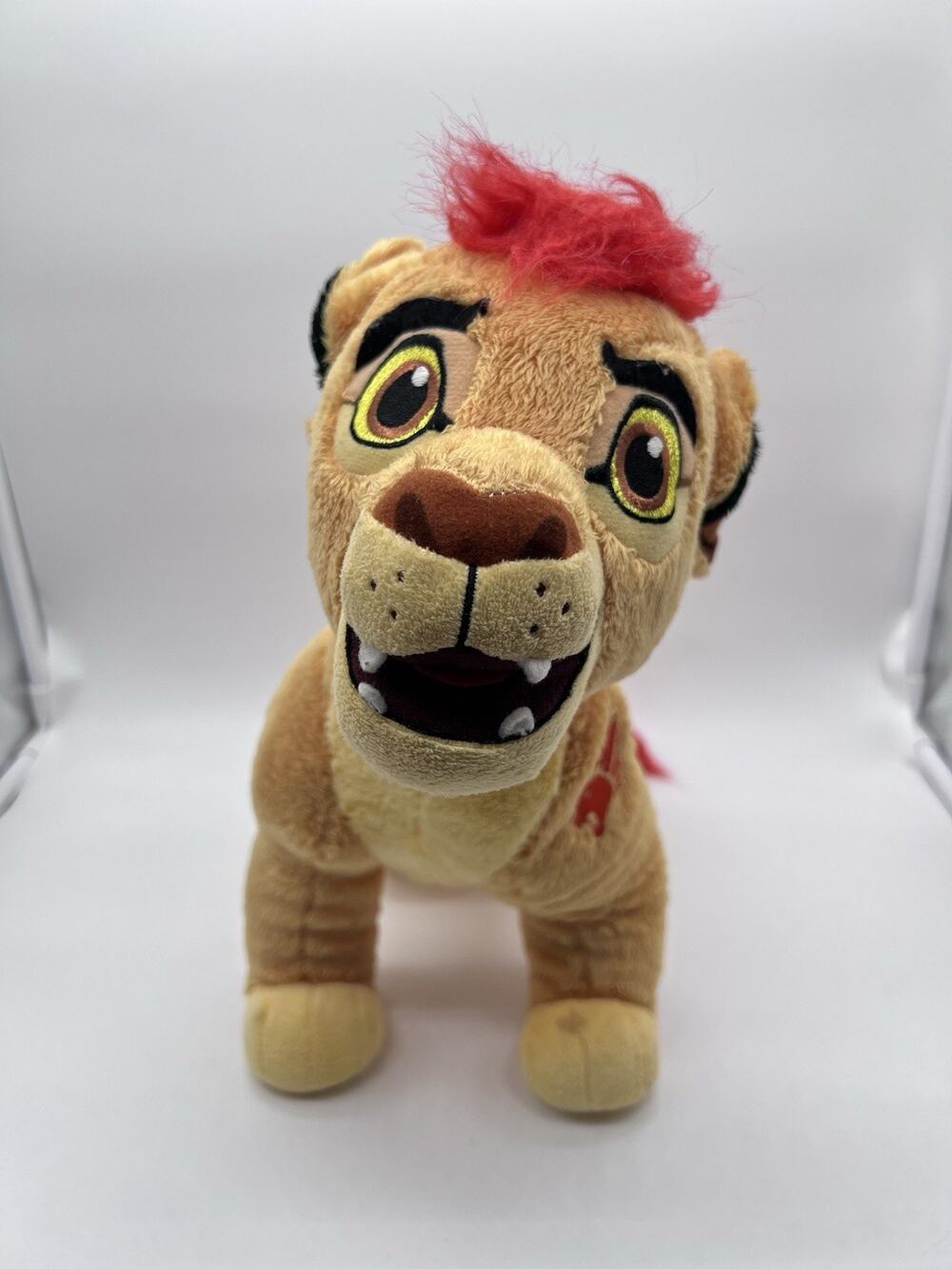 Disney Junior The Lion Guard Kion Plush Toy Stuffed Animal Talking Lights 11”